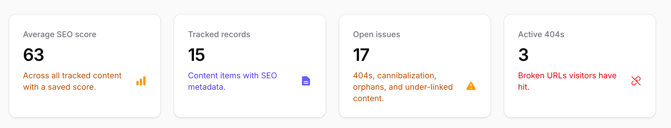 FilaRank live SEO scoring panel in a Filament blog post edit form