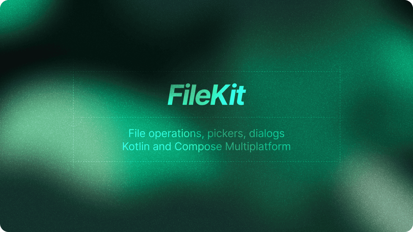 FileKit Logo - File picker and utilities for Kotlin Multiplatform KMP, Compose Multiplatform CMP