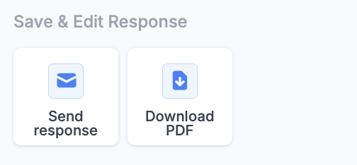 Screenshot of the Integrate tab of a form