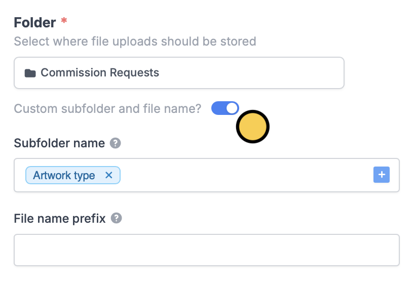 Screenshot of the Fillout form creation page
