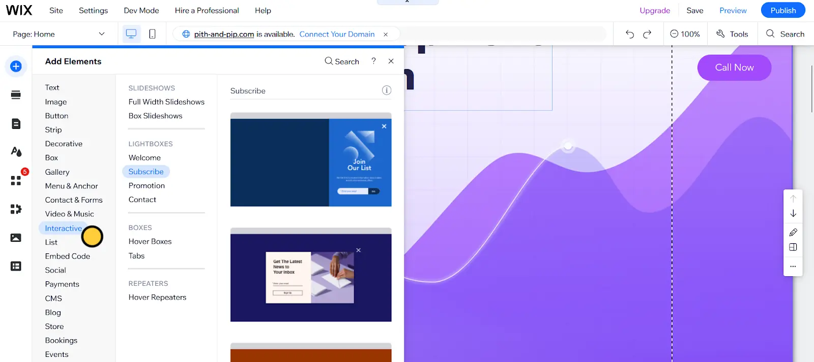 Screenshot of the Share tab of a form