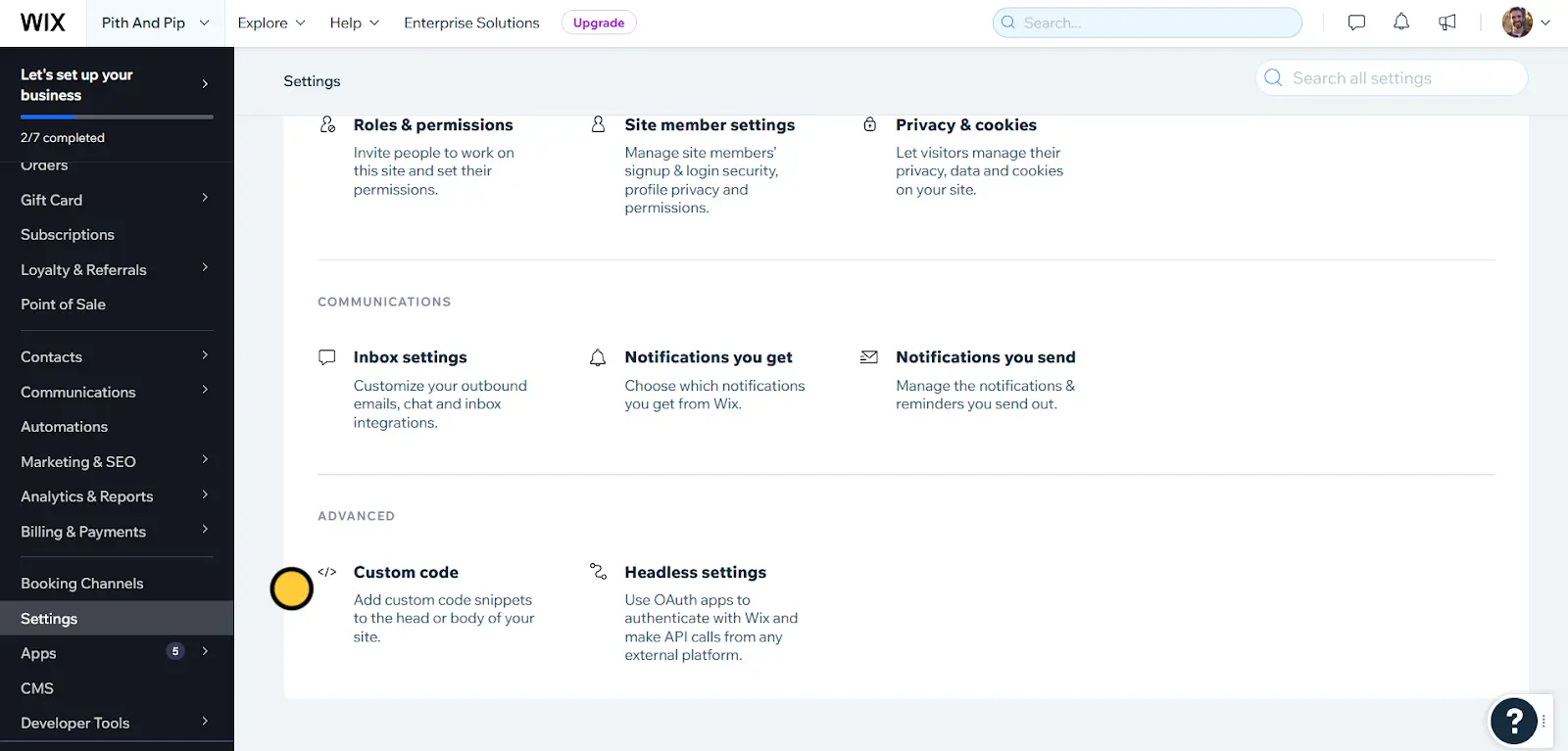 Screenshot of the Share tab of a form