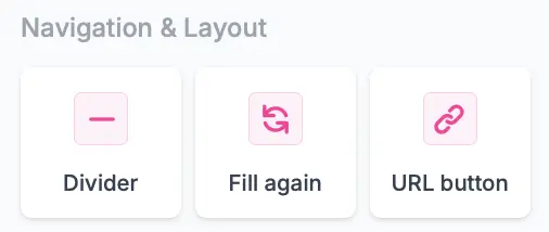 Screenshot of the Form designer tab of a form