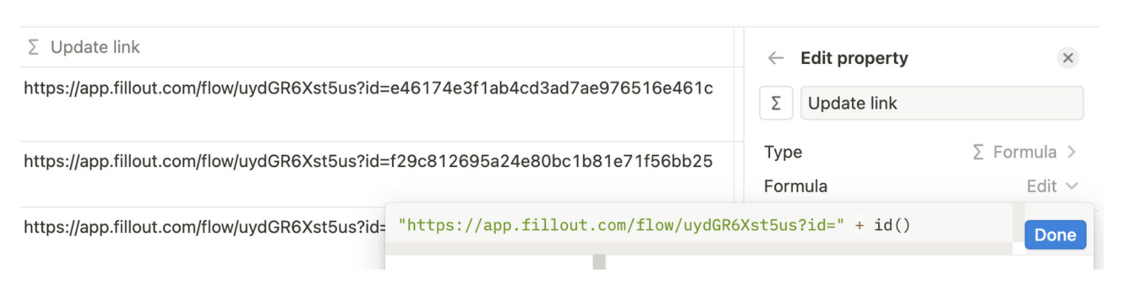 Screenshot of the Form designer tab of a form