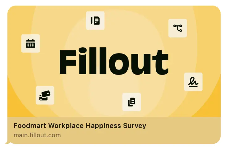 Screenshot of the Share tab of a form
