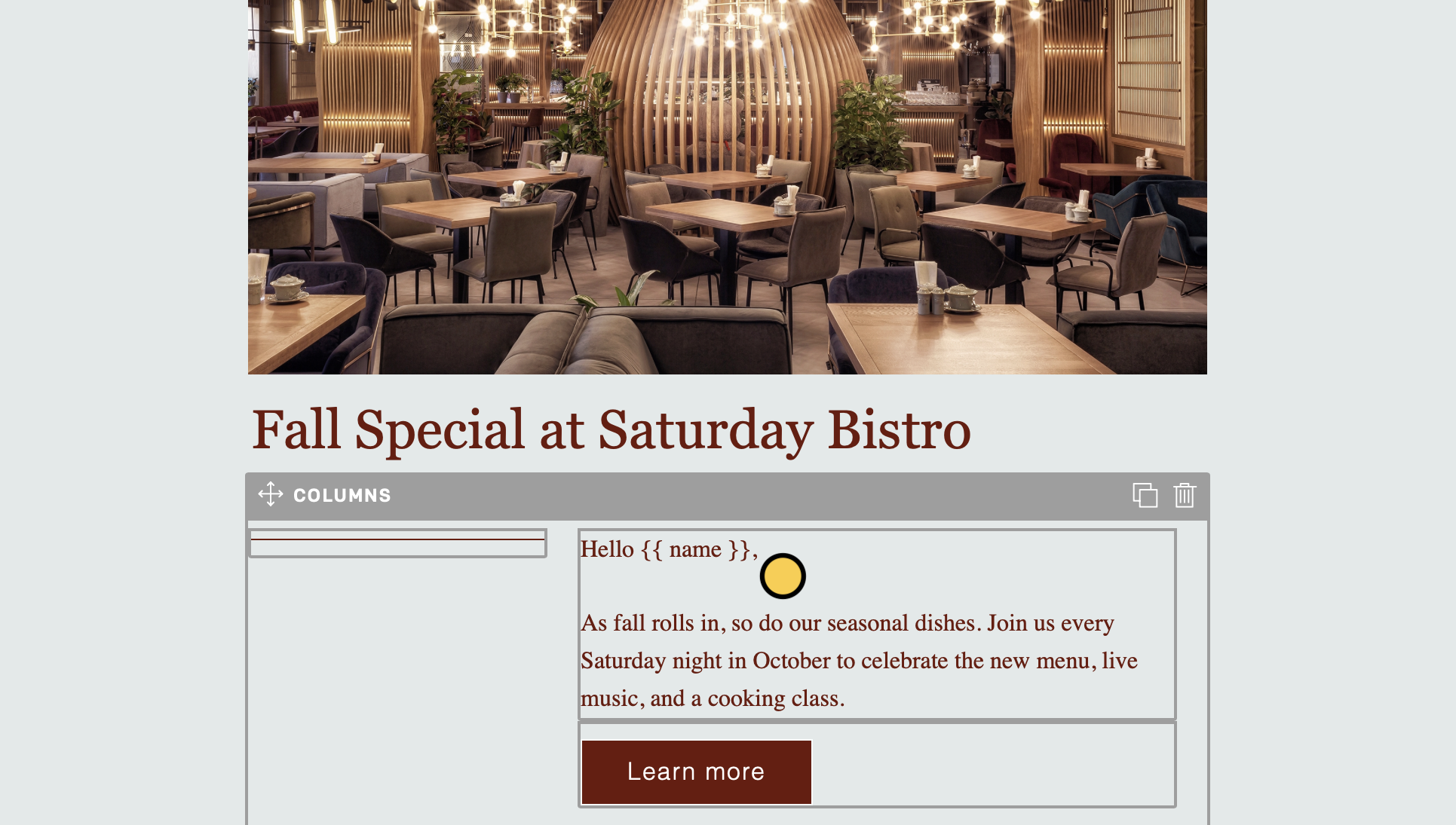 Screenshot of the Fillout form creation page