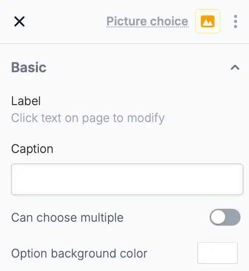 Screenshot of the Form designer tab of a form