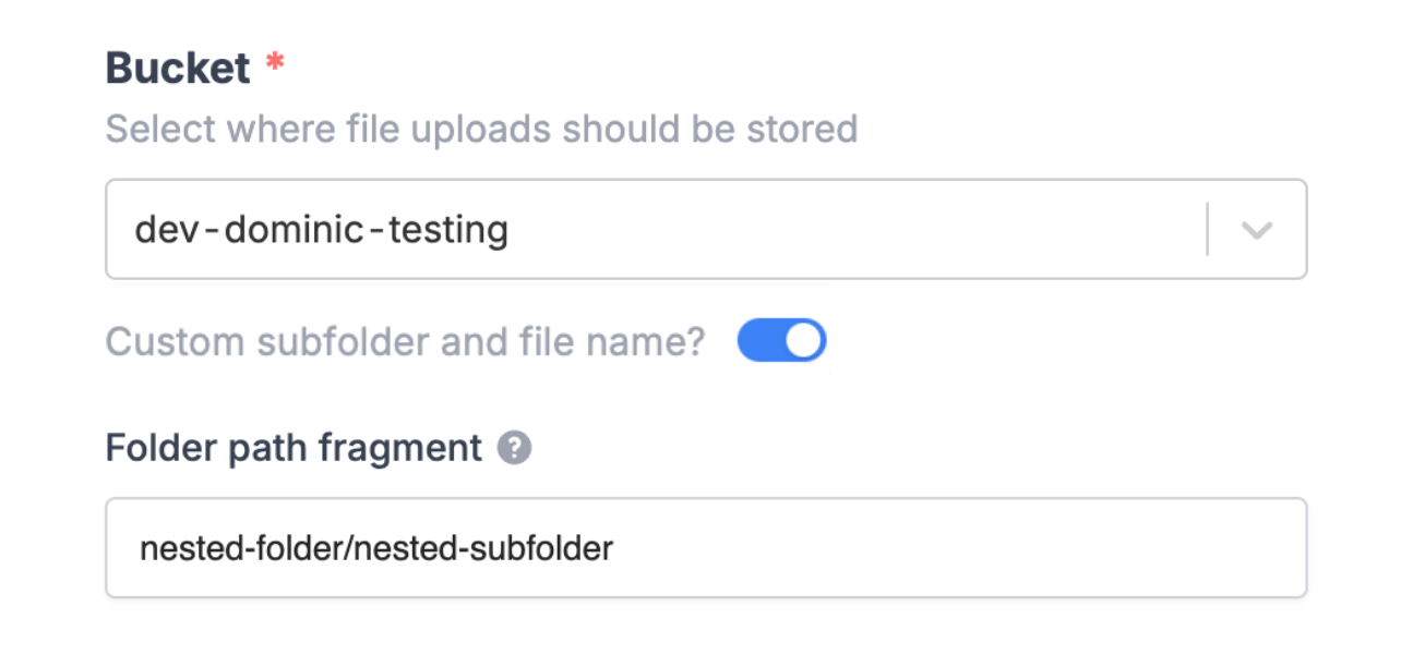 Screenshot of the Fillout form creation page