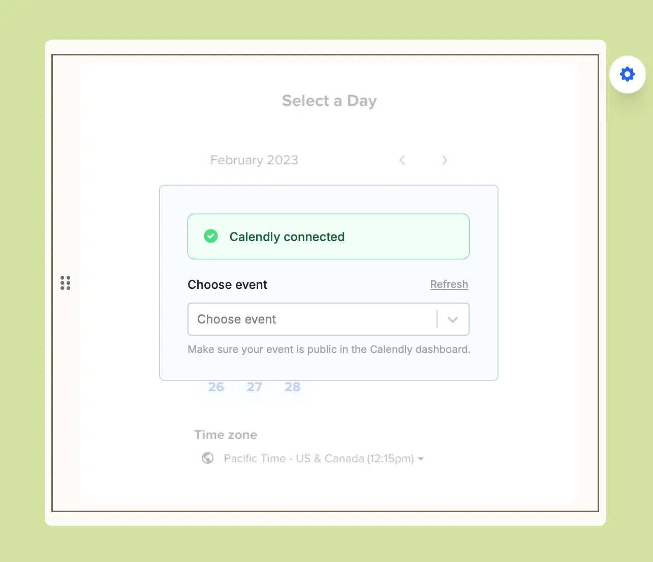 Fillout Scheduling