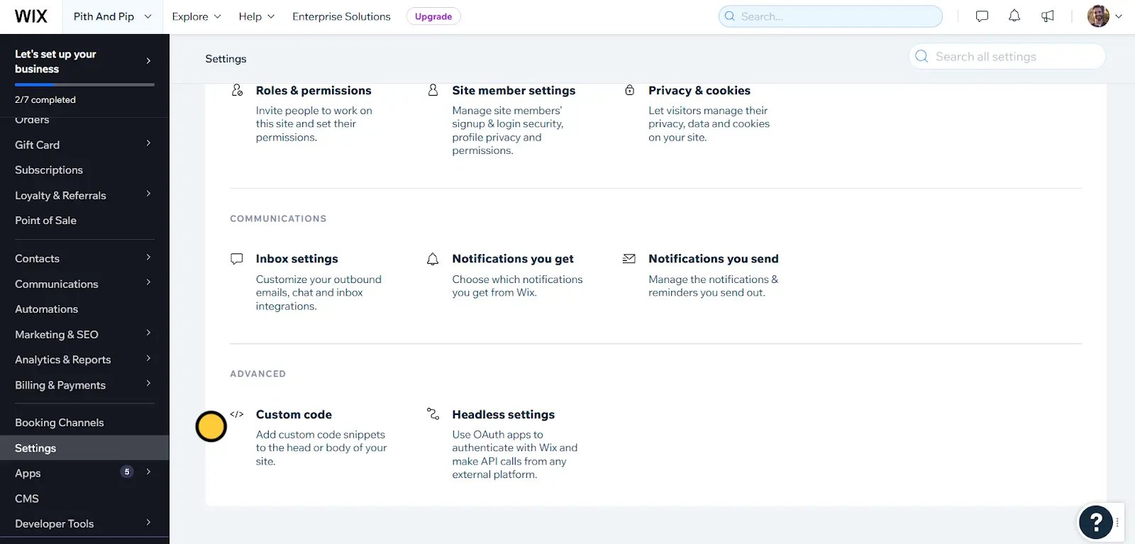 Screenshot of the Share tab of a form