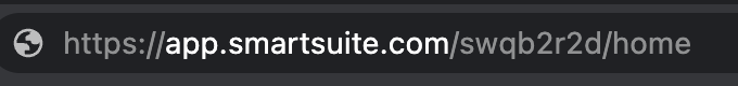 Screenshot of the SmartSuite form creation page