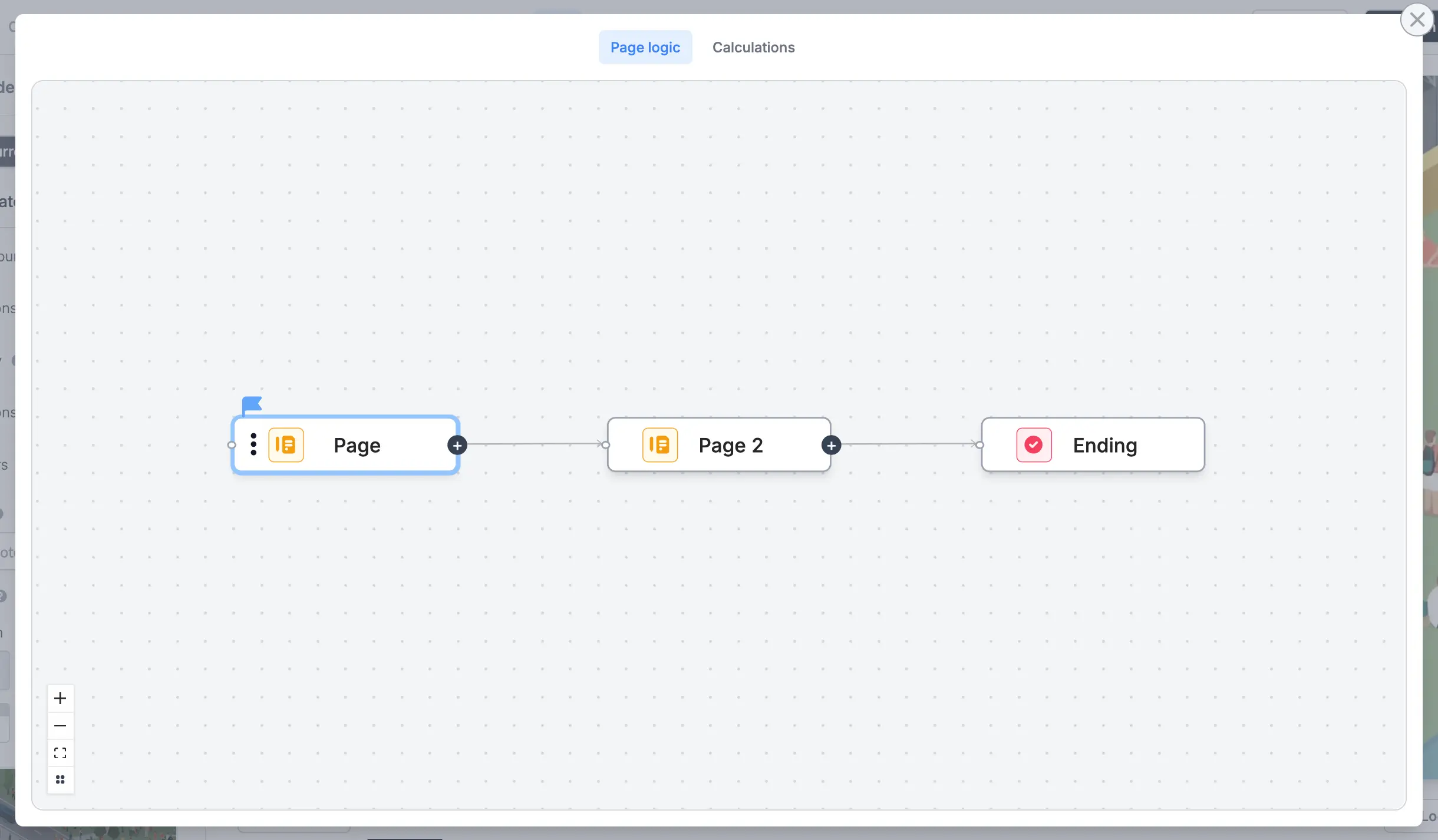 Change the order of pages