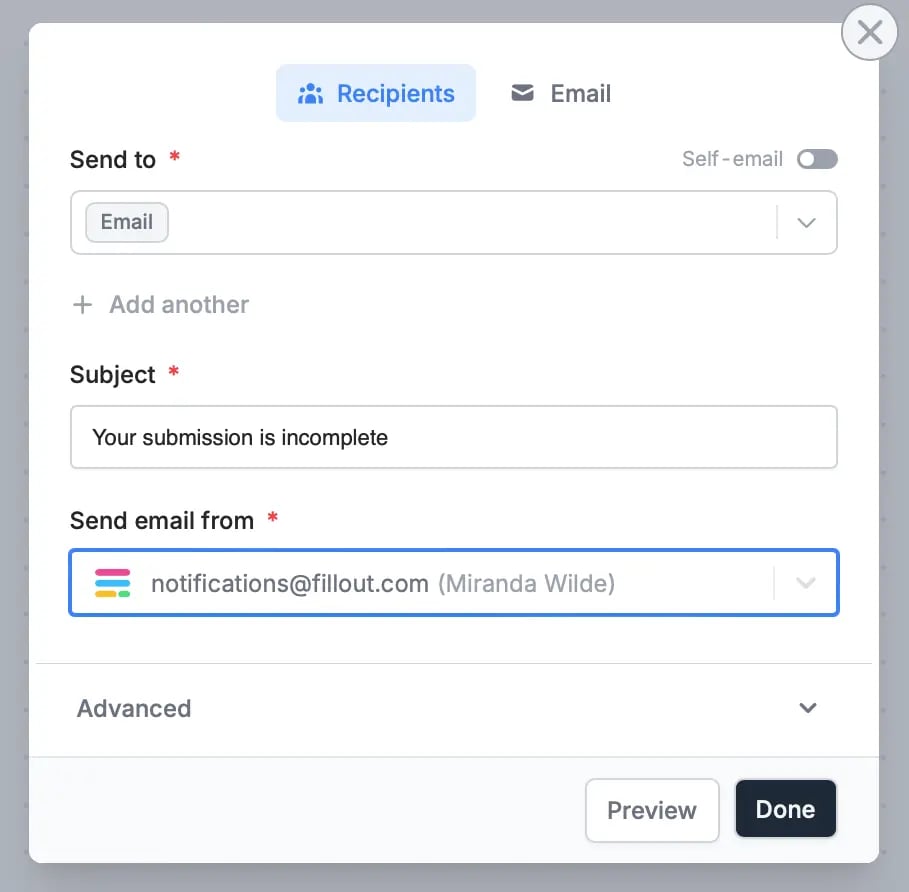 Fillout Workflows