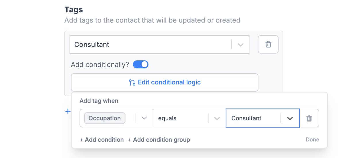 Screenshot of the Fillout form creation page