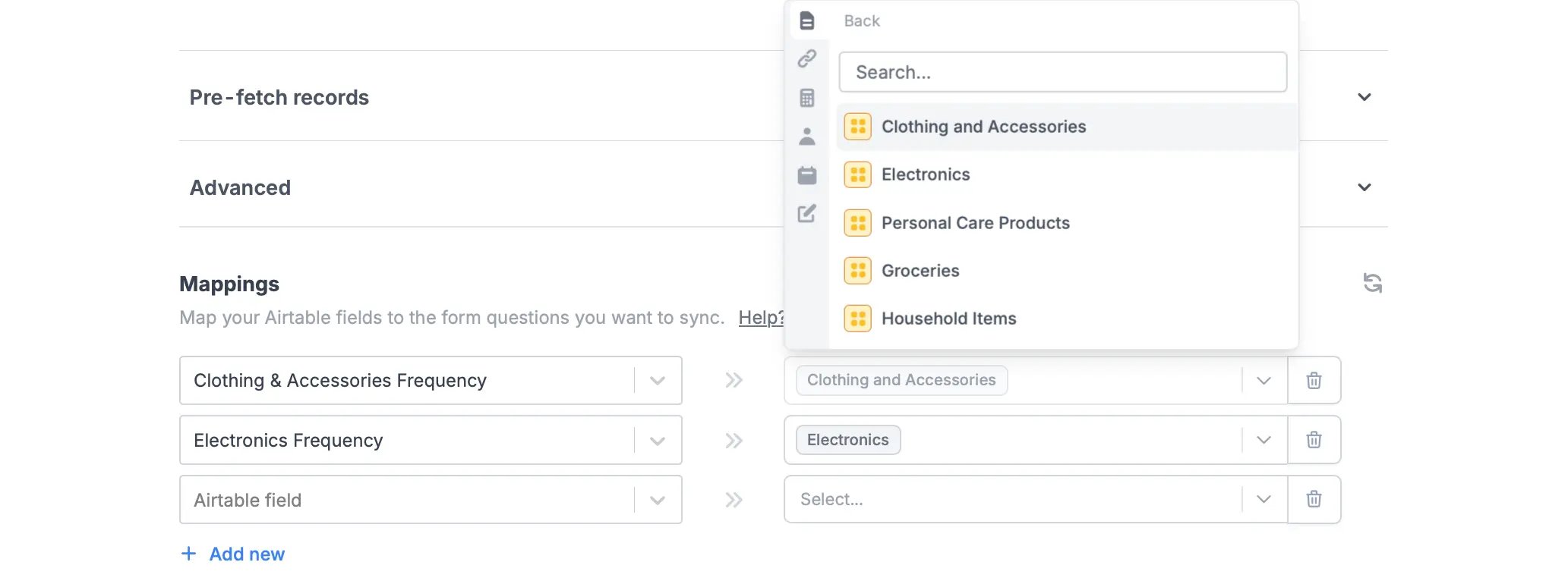 Screenshot of the Form designer tab of a form