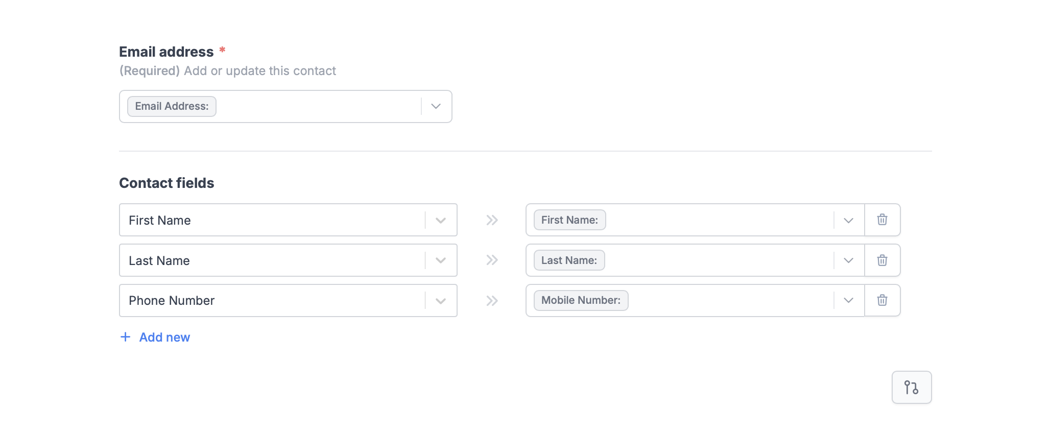 Screenshot of the Fillout form creation page