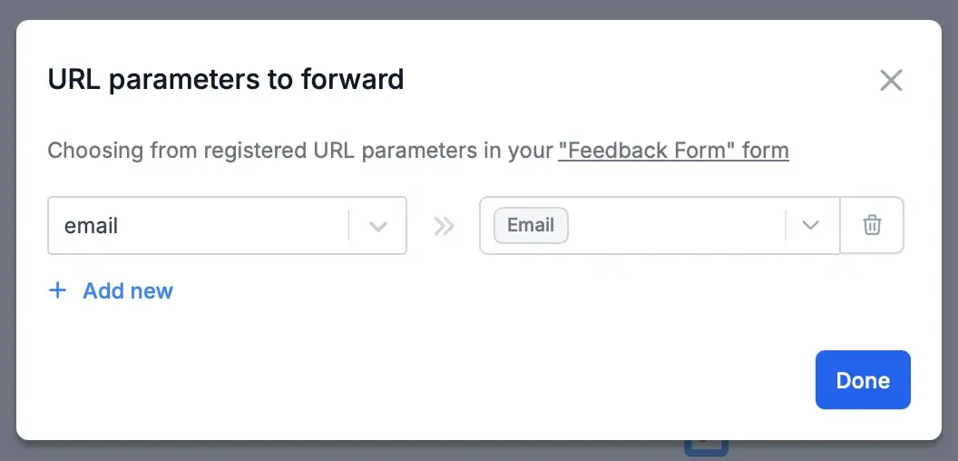 Screenshot of the Form designer tab of a form