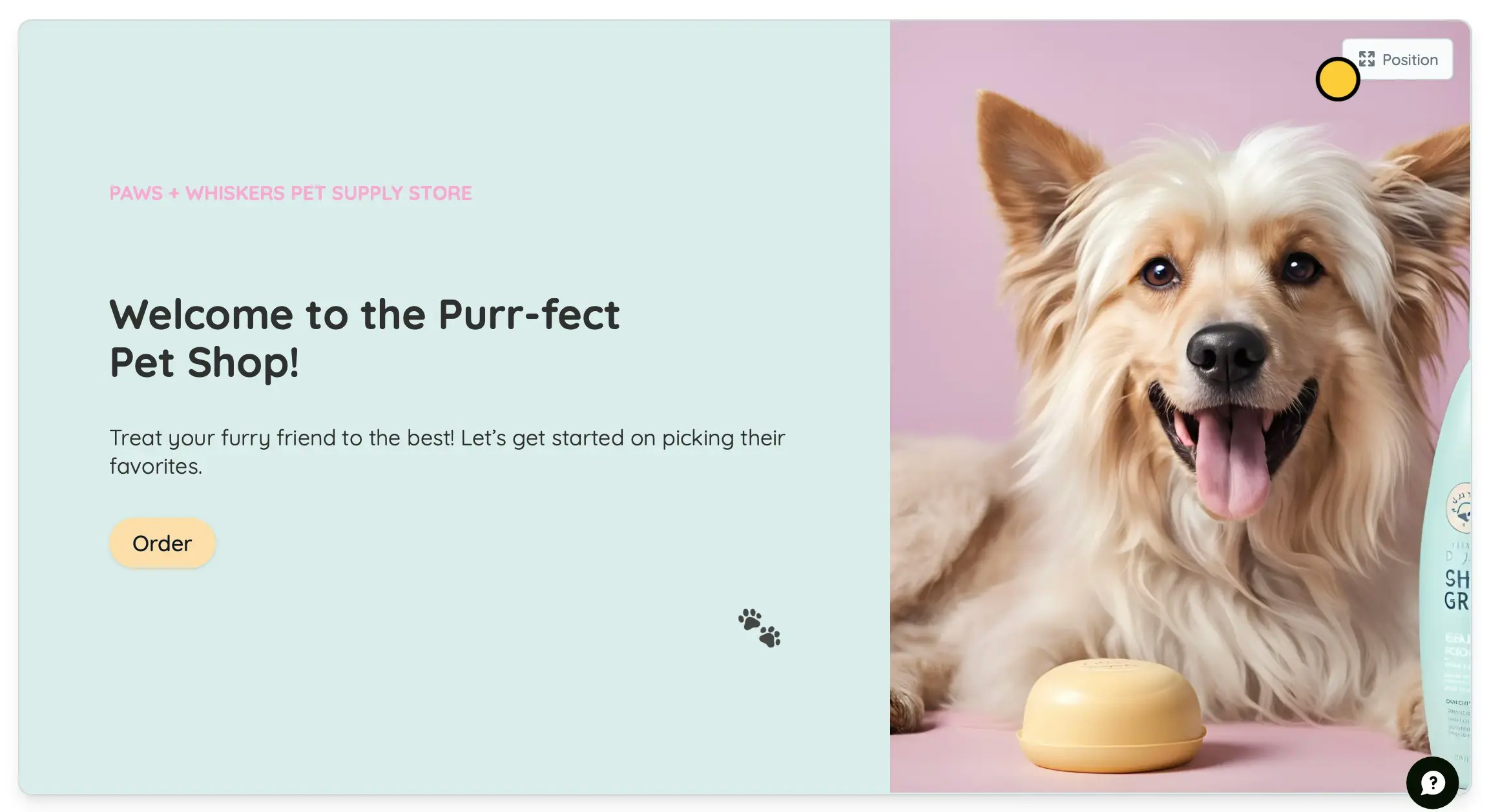 Screenshot of the Form designer tab of a form