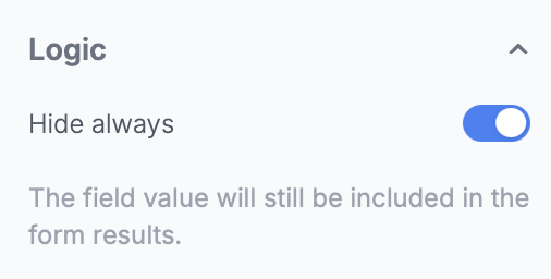 Screenshot of the Fillout form creation page