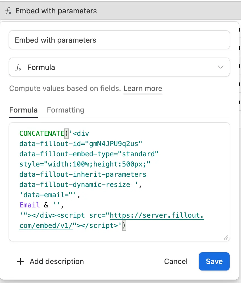 For list details blocks