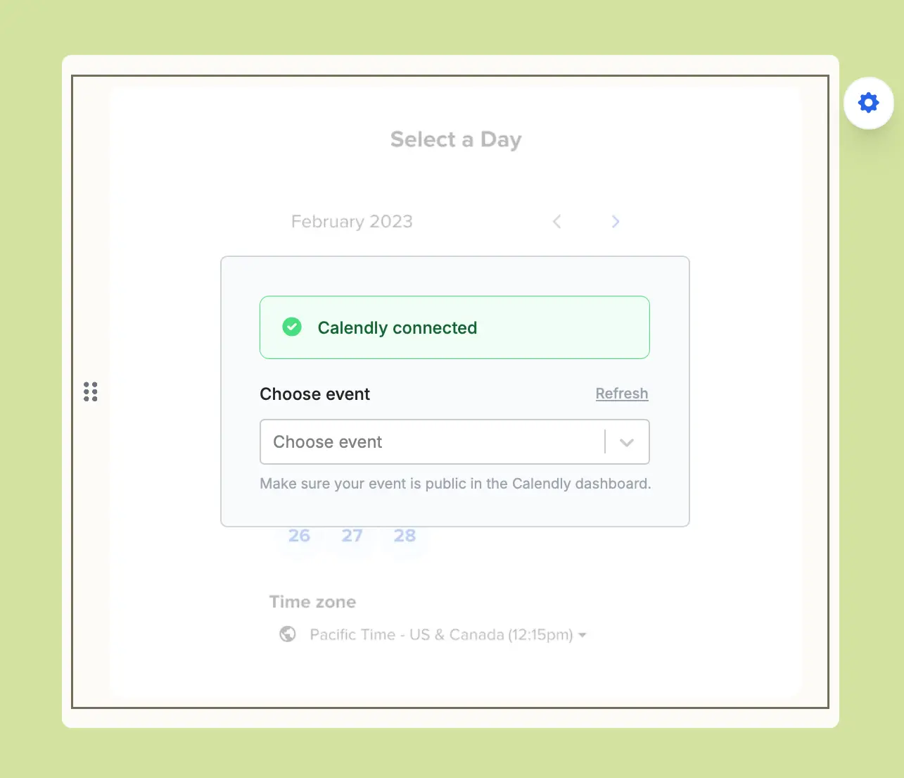 Fillout Scheduling