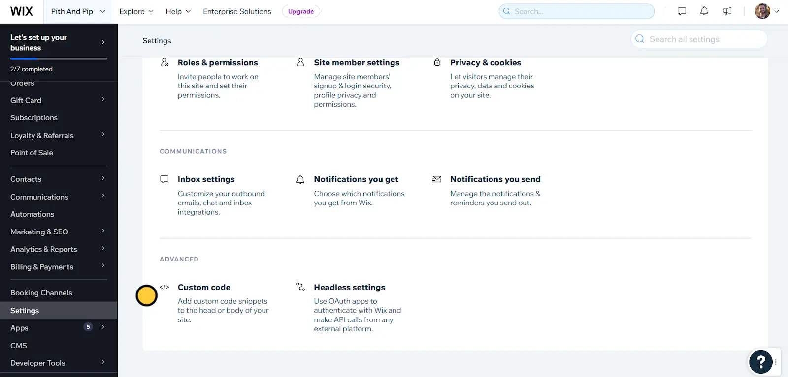 Screenshot of the Share tab of a form