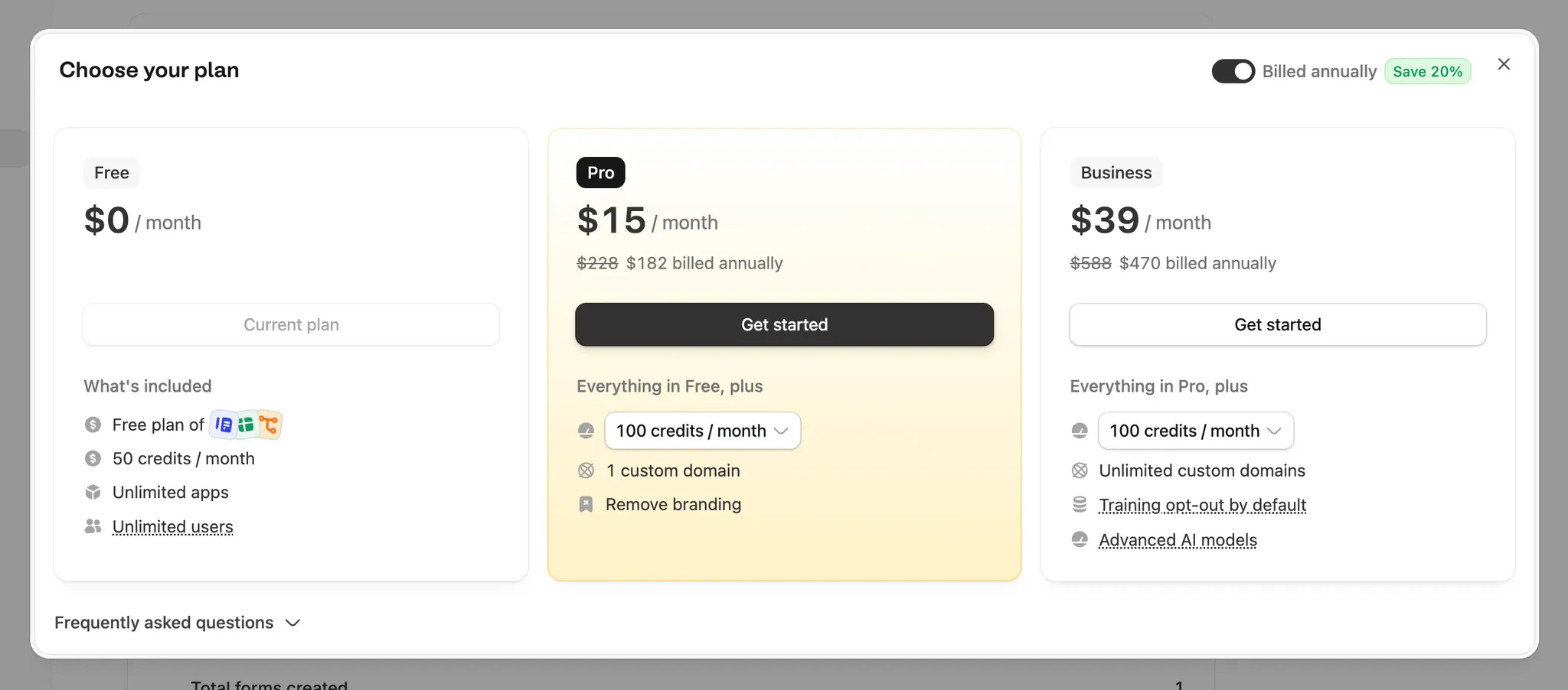 The new Zite business plan. Existing Pro plan customers are grandfathered and continue to have unlimited custom domains at the pro plan price.