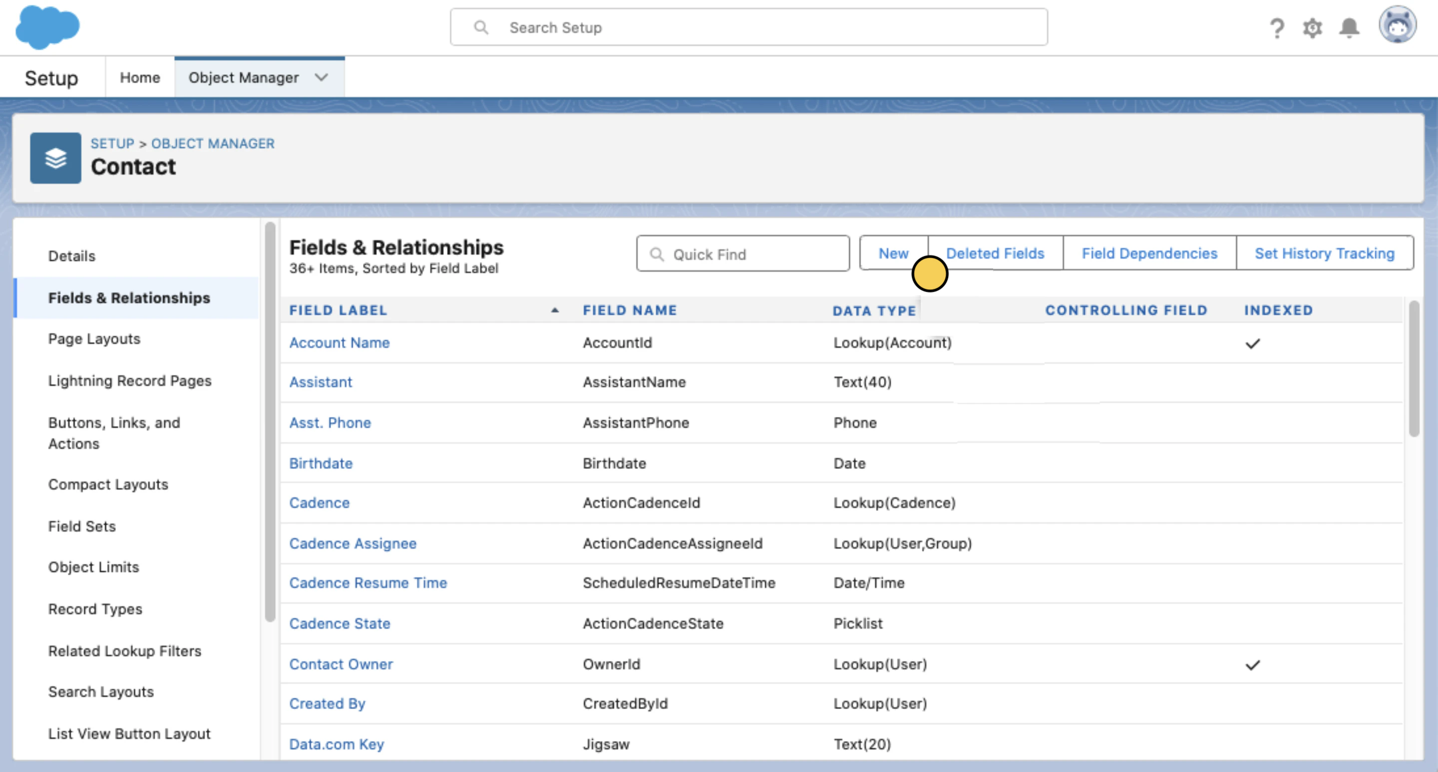 Screenshot of the Integrate tab of a form