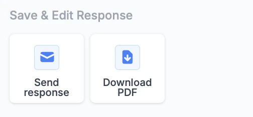 Screenshot of the Integrate tab of a form