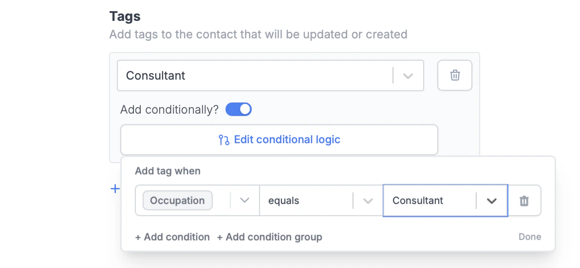 Screenshot of the Fillout form creation page