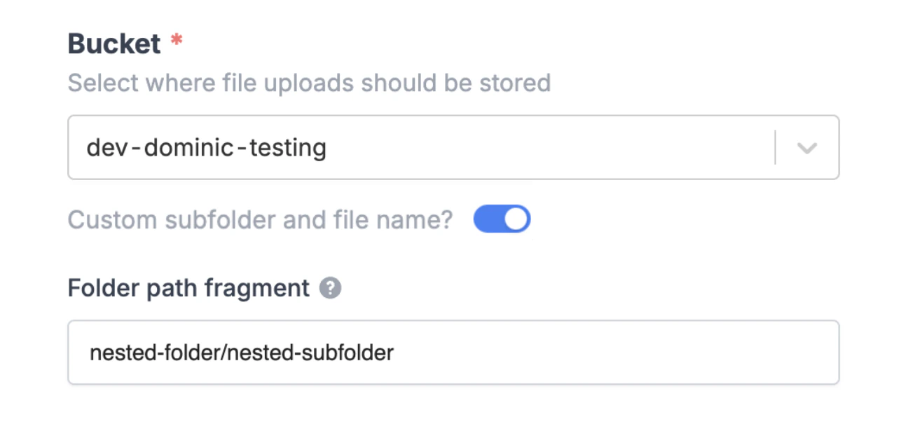 Screenshot of the Fillout form creation page