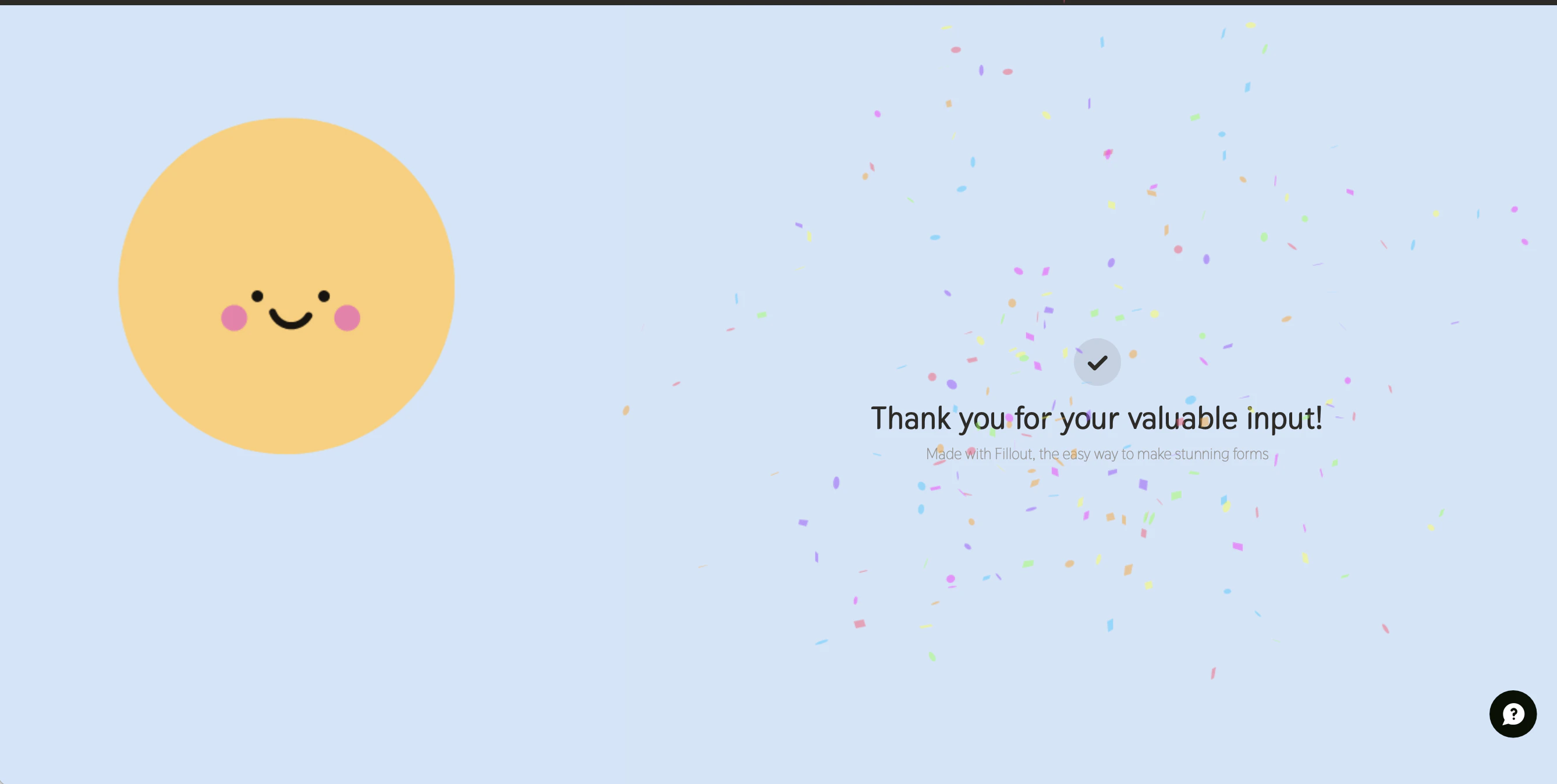 Screenshot of the Form designer tab of a form