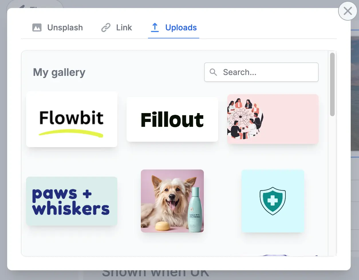 Screenshot of the Form designer tab of a form