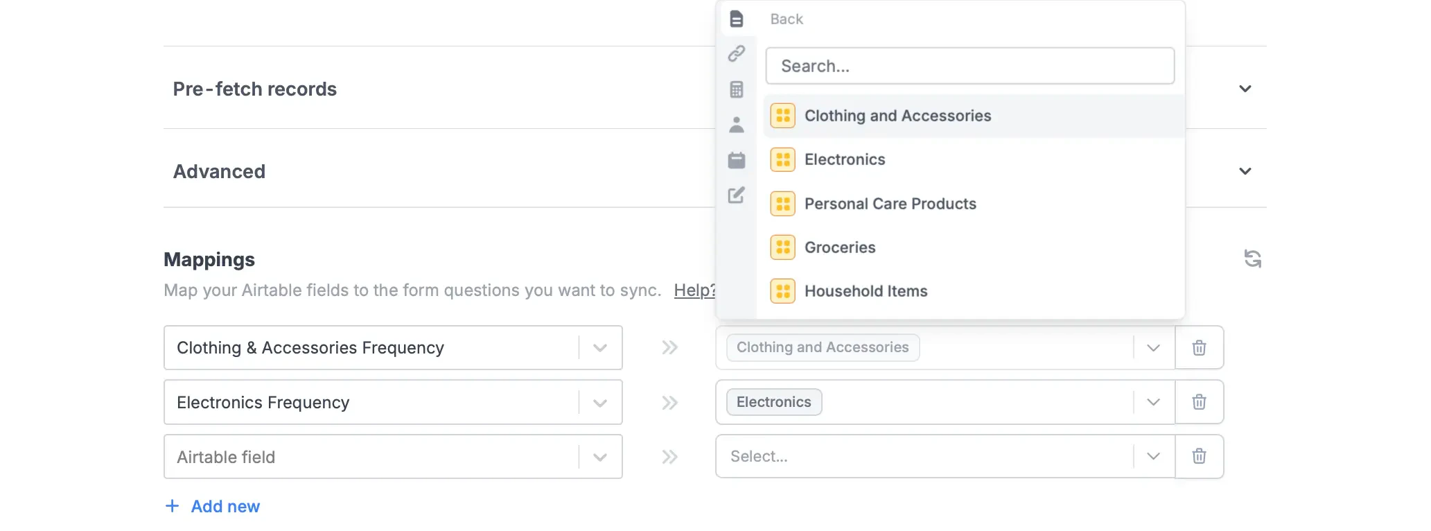 Screenshot of the Form designer tab of a form