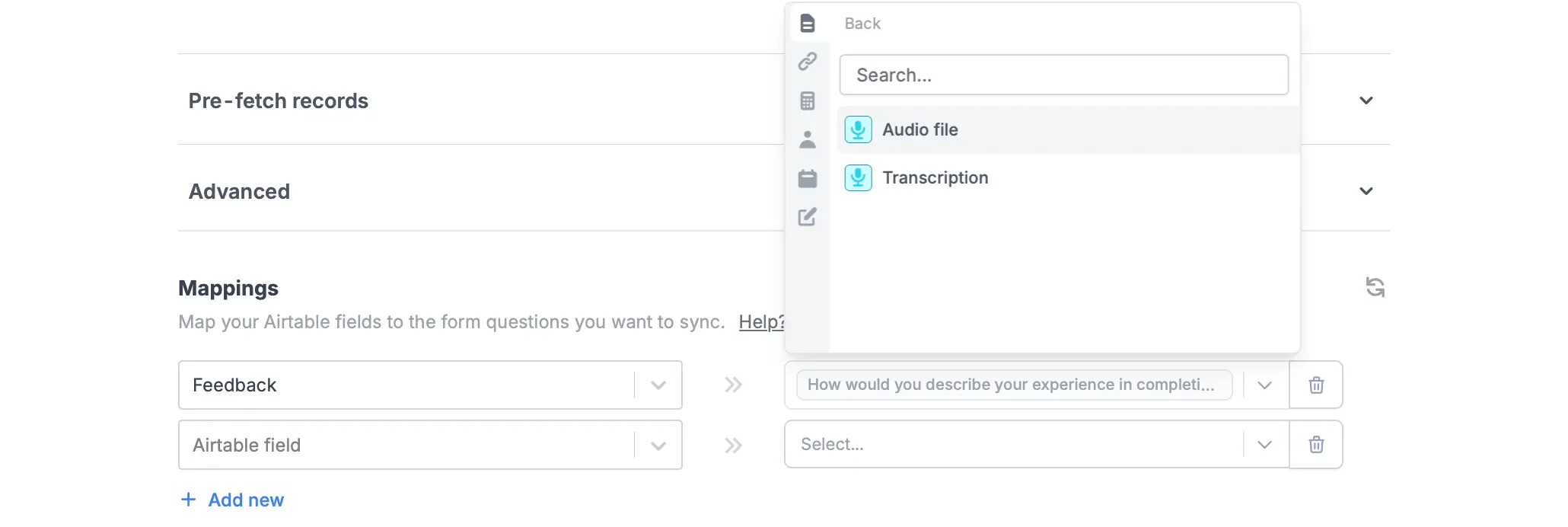 Screenshot of the Form designer tab of a form