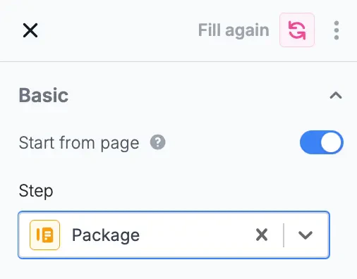 Screenshot of the Form designer tab of a form