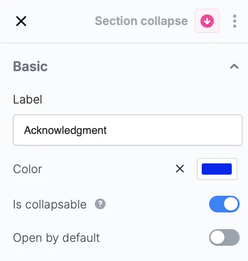Screenshot of the Form designer tab of a form