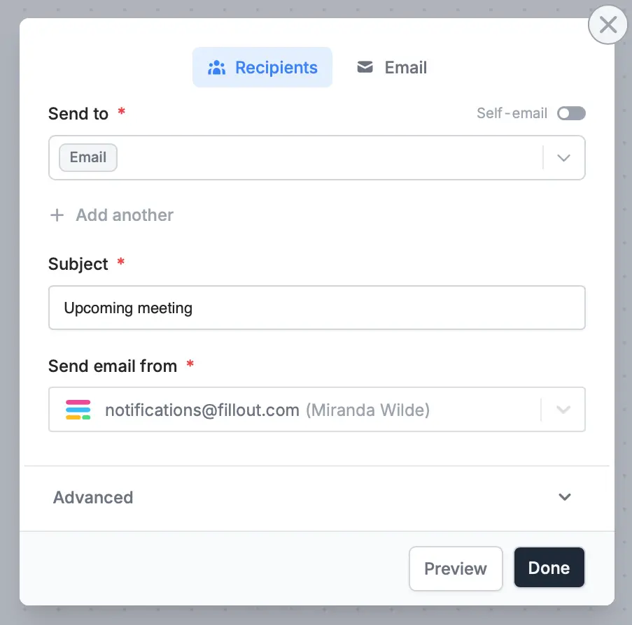 Fillout Workflows