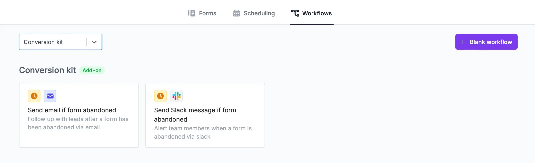 Fillout Workflows