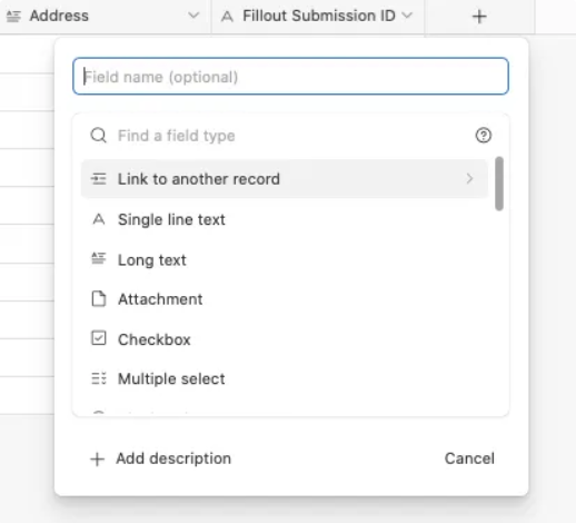 Screenshot of the Form designer tab of a form