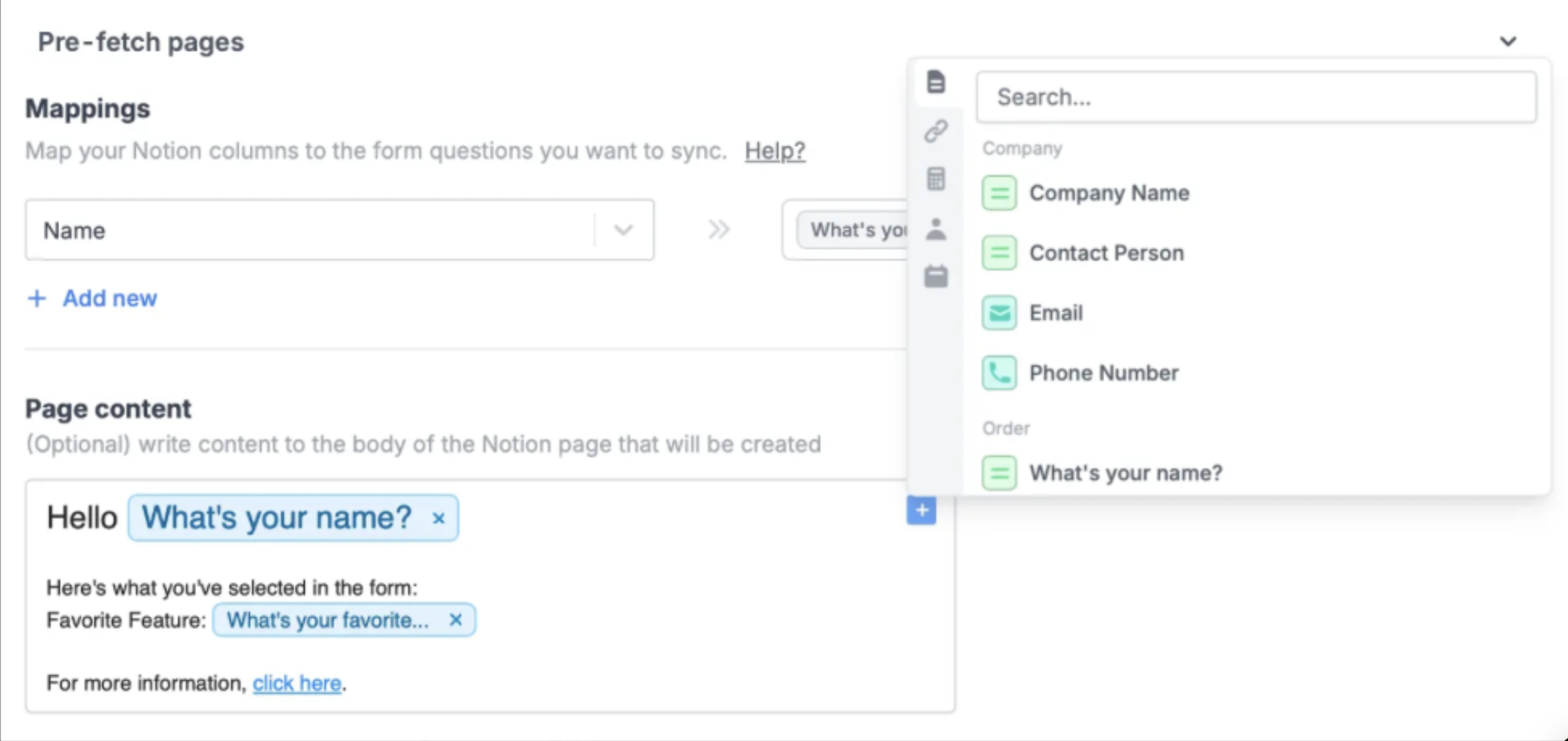 Screenshot of the Form designer tab of a form