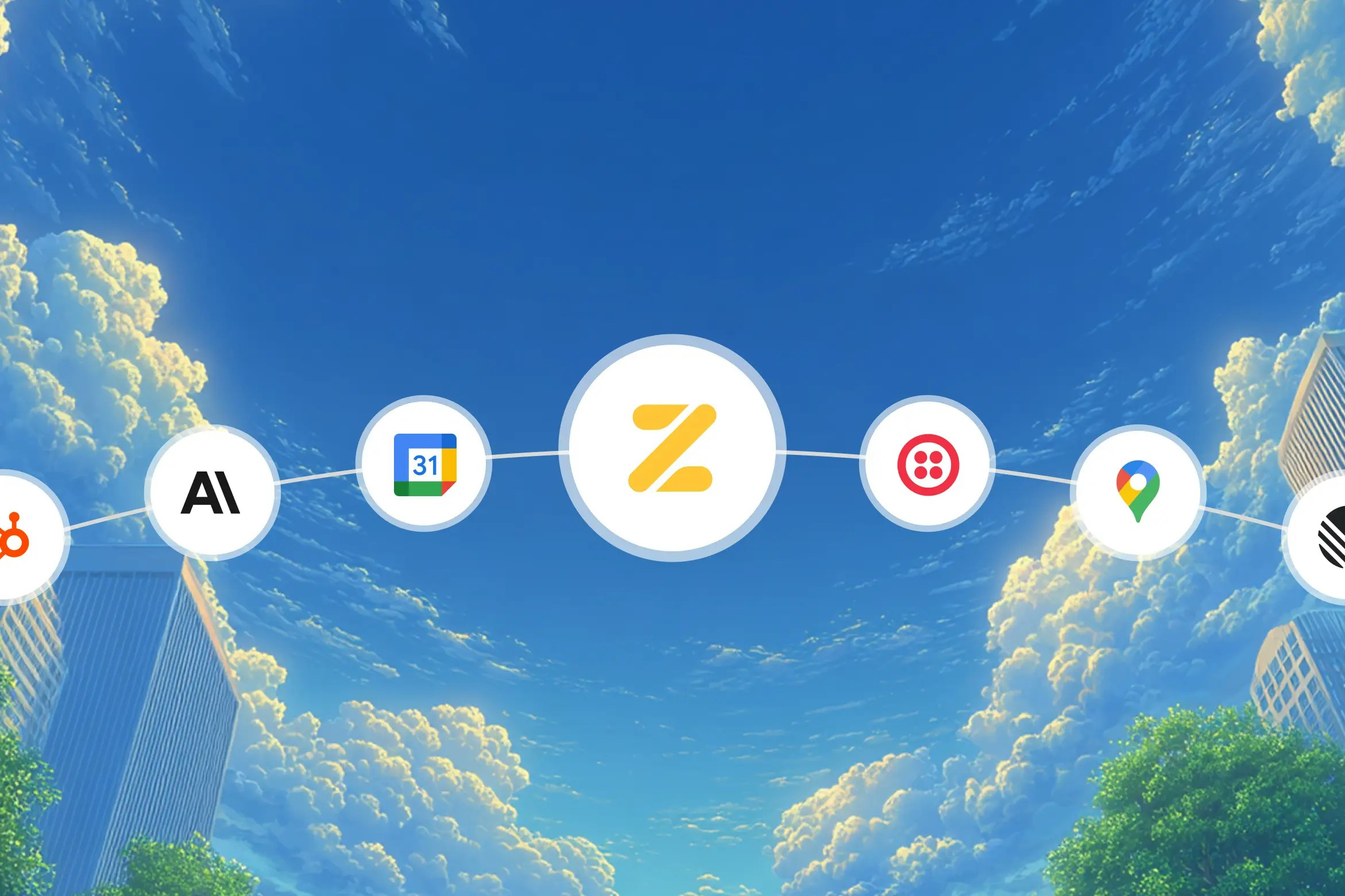 Zite integrations gallery showing newly added integrations and use cases