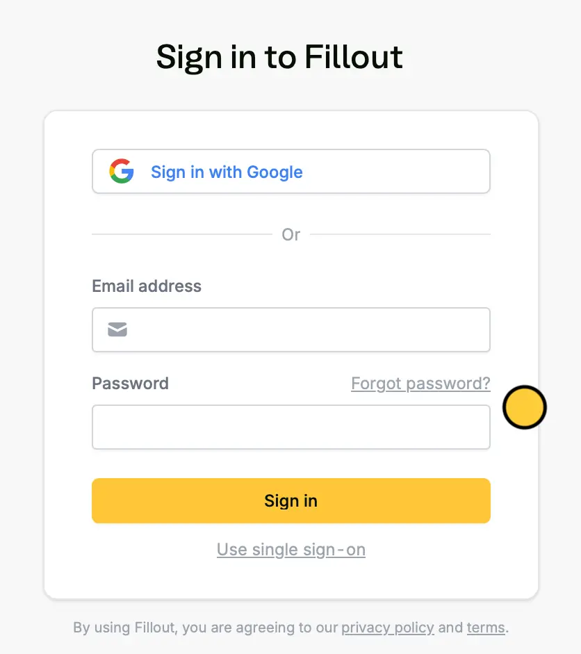 How to reset your password