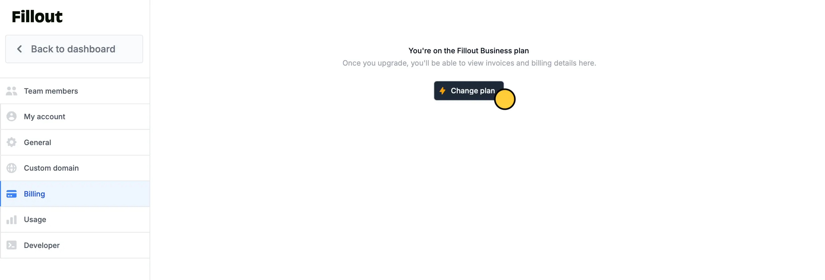 Upgrade or downgrade your plan