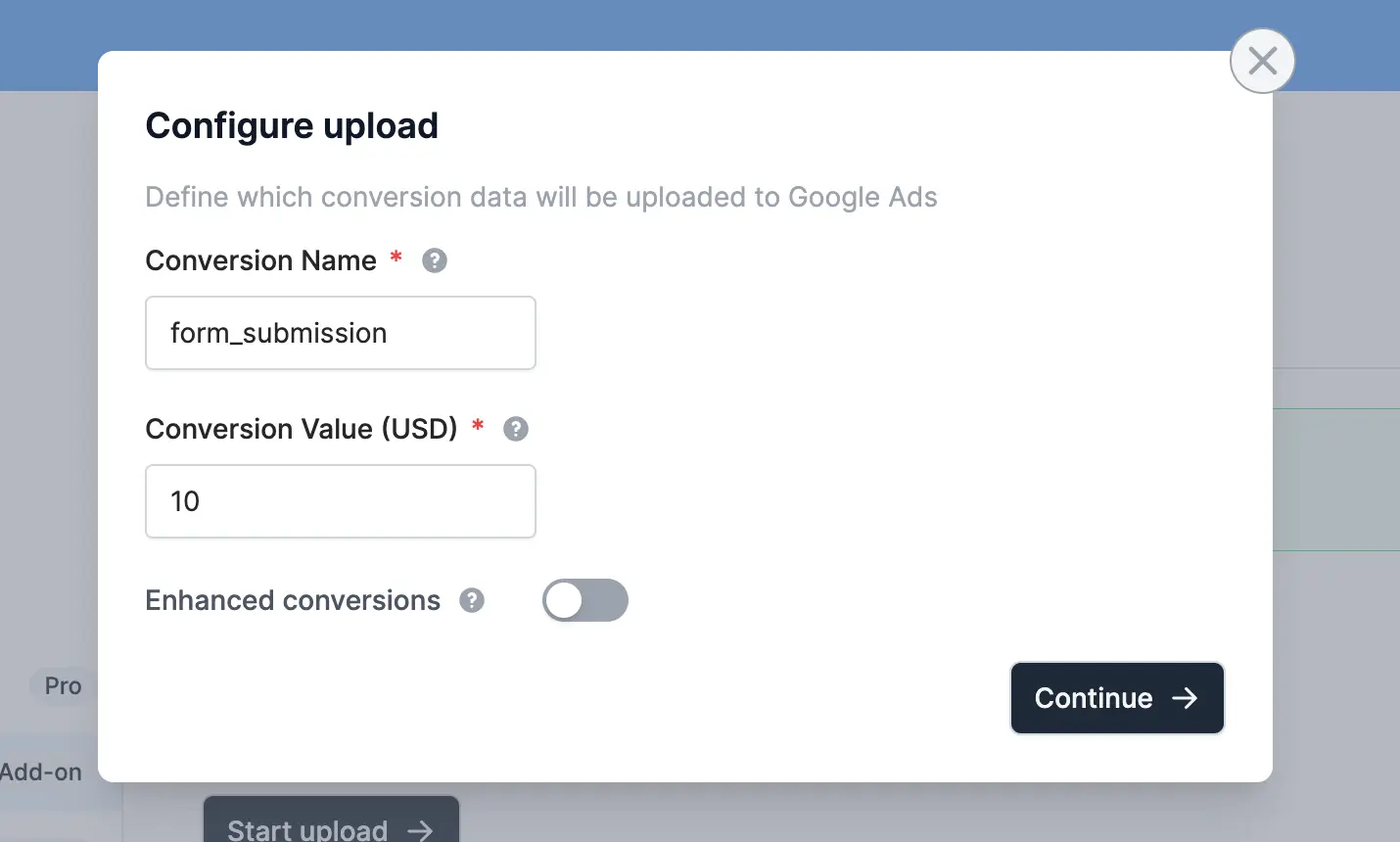 Google Ads tracking