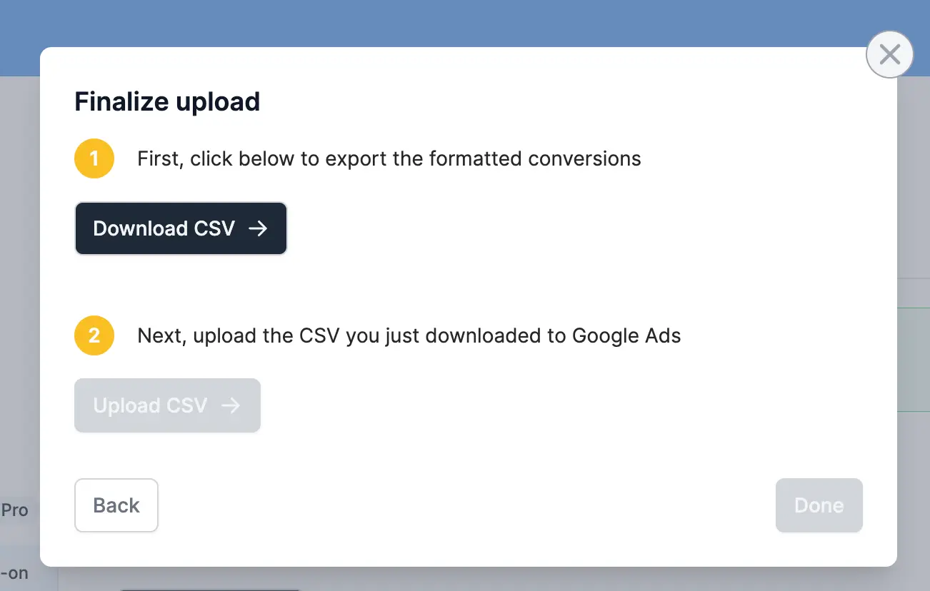 Google Ads tracking