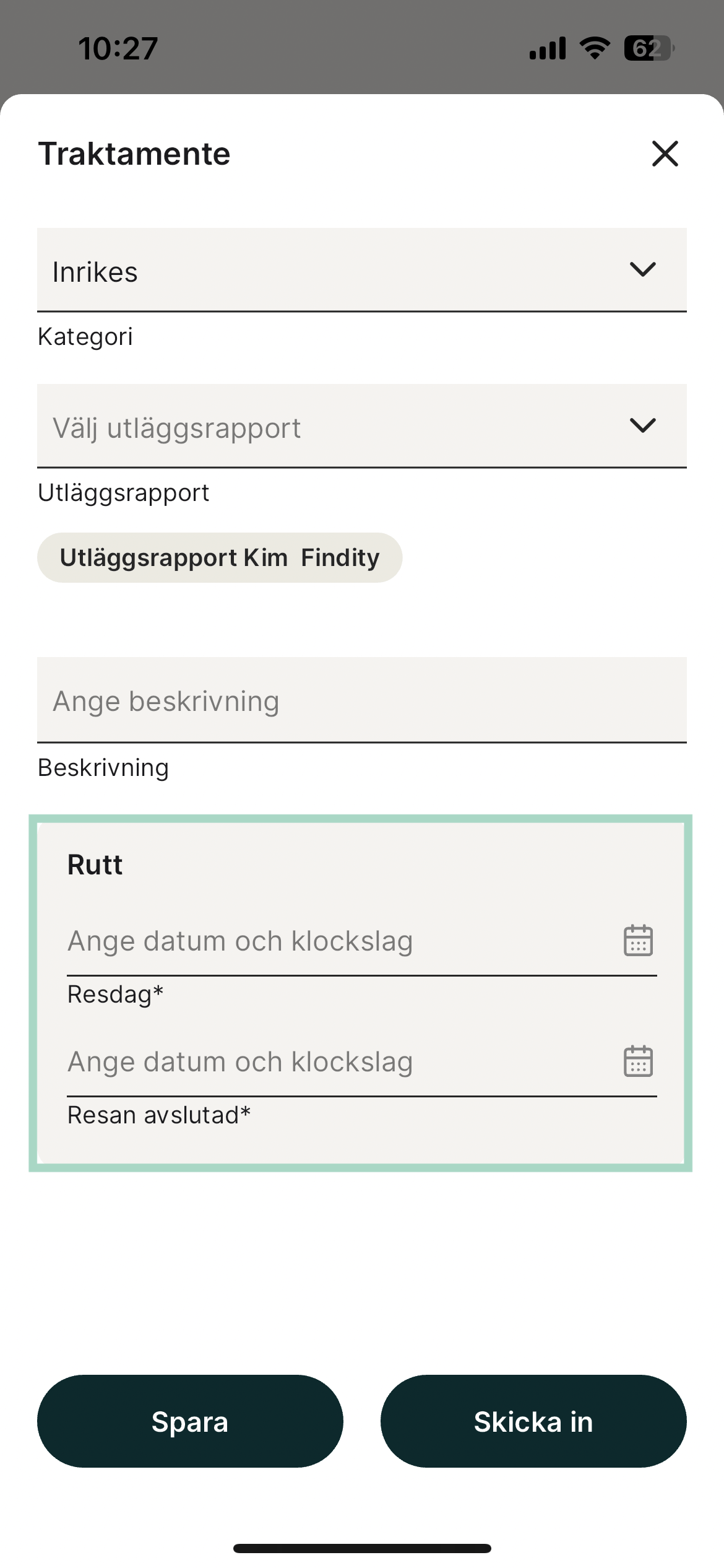 Fyll i rutten