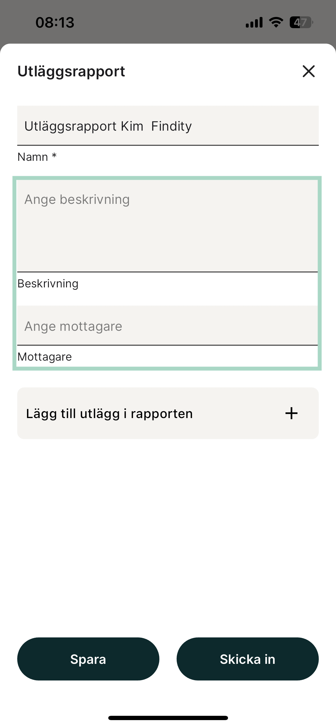 Ange beskrivning