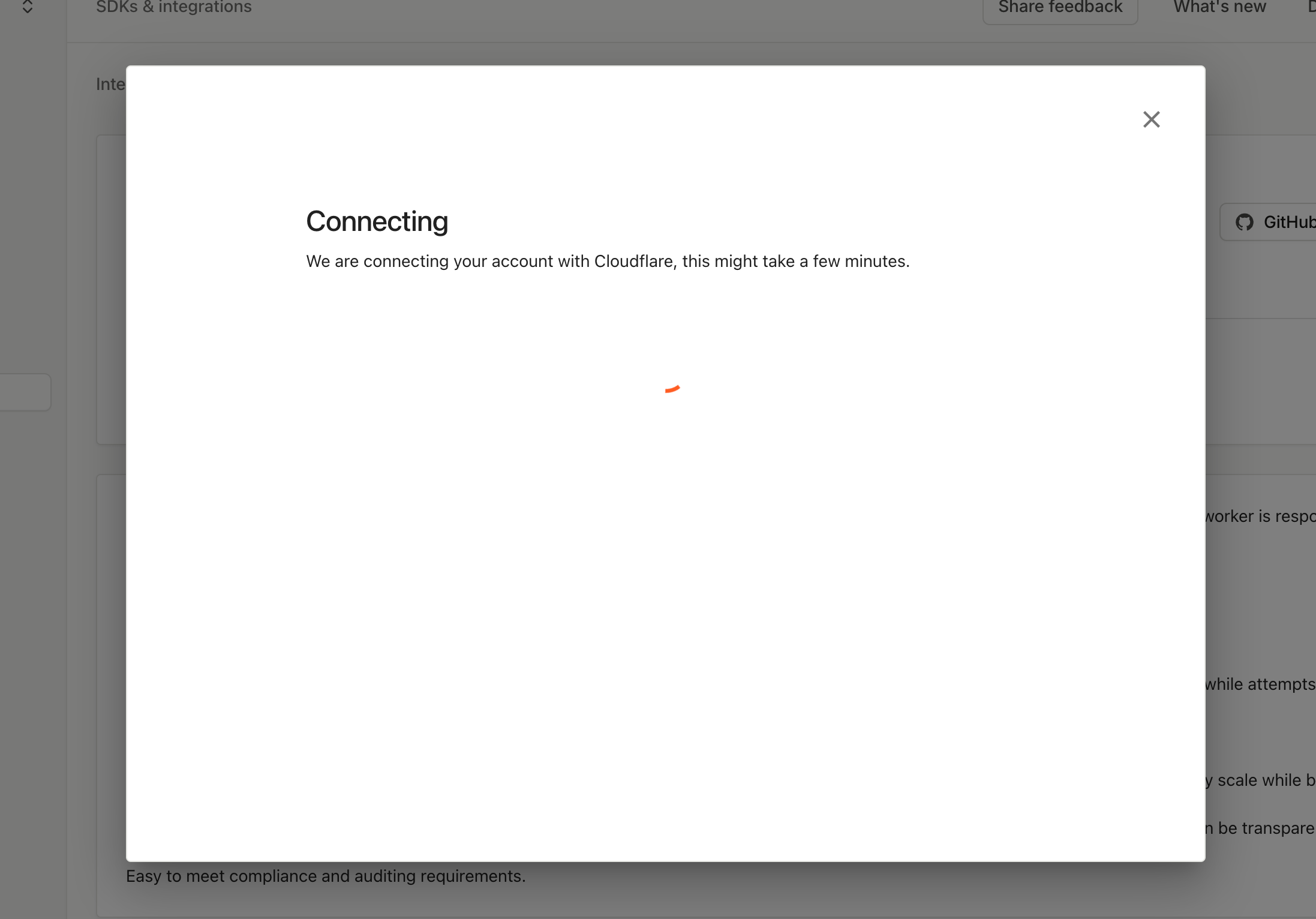 Cloudflare configuration wizard - Confirm