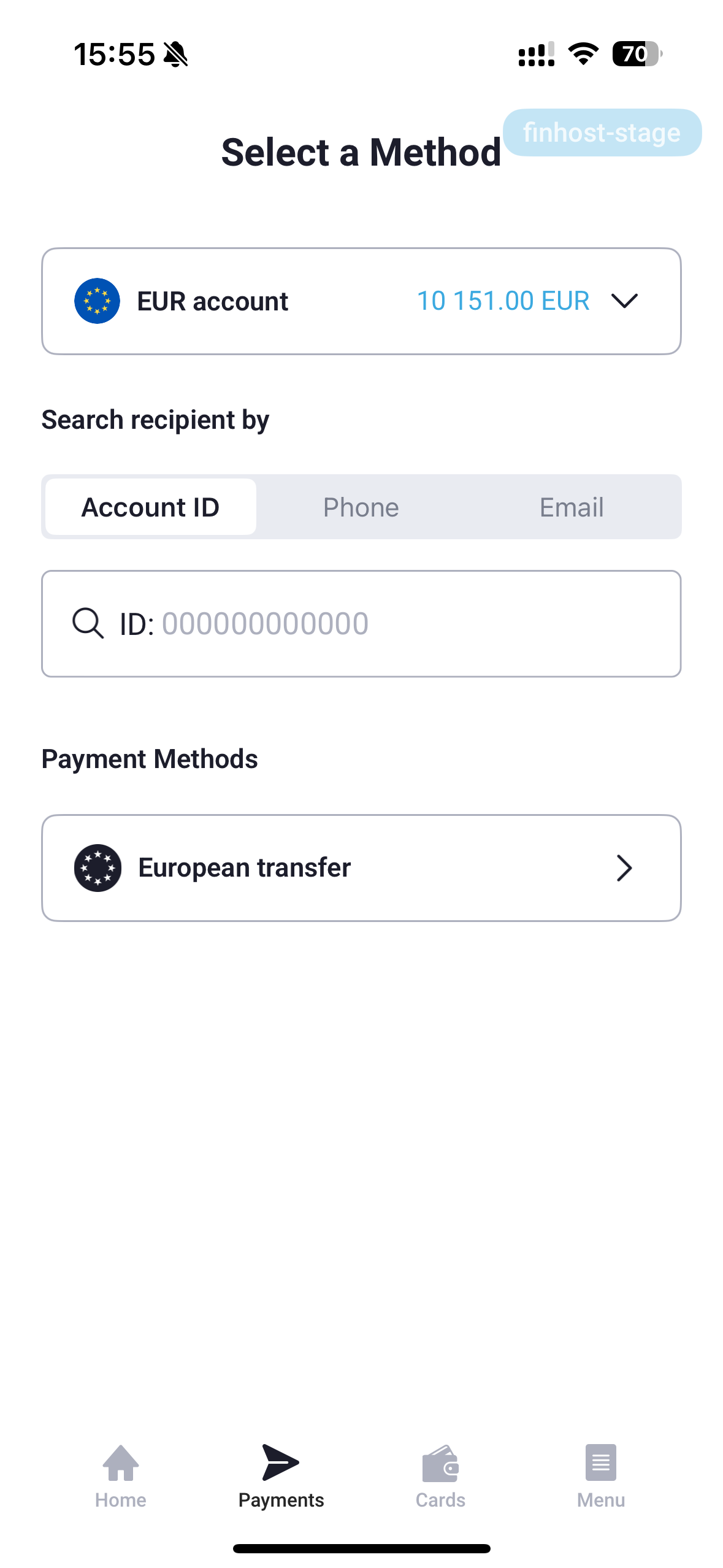 User Initiates Payment